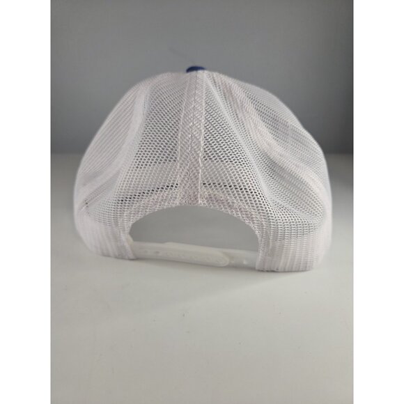 The Classics Yupoong Hat White and Blue Snapback - Picture 3 of 6